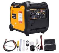 Groupe électrogène Inverter silencieux 5.5KW 5500W Max alimenté 230V Générateur Démarrage électrique maXpeedingrods pour le camping