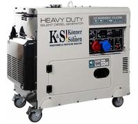 Groupe électrogène - Konner & Sohnen - KS9200HDES-1/3ATSR - Diesel - Mono et Tri - Système VTS