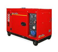 Groupe électrogène diesel ZEUZ - Silencieux - 6300 W - Démarrage électrique