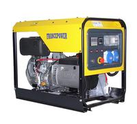 Groupe électrogène monophasé 6,4 kVA - 7000 DE avec AVR - Lombardini diesel - FRANCEPOWER - 00353