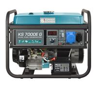 Groupe électrogène monophasé à essence/gaz 5,5 kW AVR+DE - KÖNNER & SÖHNEN - 7000E G