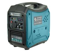 Groupe électrogène Könner & Söhnen Groupe électrogène Inverter essence et gaz 2000W silencieux KS 2000iG S