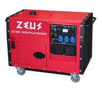 Groupe électrogène ZEUZ - Silencieux - 6000 W - Démarrage électrique