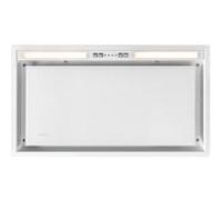 Novy Hotte décorative Crystal 26050 L51 – verre blanc 60 cm – évacuation 700 m3/h 61 dB