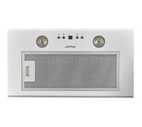 Airlux AHF571WH - Hotte - groupe filtrant - Niche - largeur : 47.7 cm - profondeur : 26.2 cm - evacuation & recyclage - blanc Blanc, blanc G