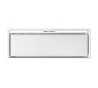 Novy Hotte encastrable CRYSTAL 26080 90 cm verre blanc