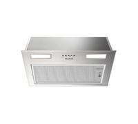 HOTTE ENCASTRABLE - GROUPE FILTRANT INOX 52 CM - 335 m3/h - Evacuation ou Recyclage - Filtres à Charbon Inclus