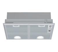 Neff N 30 D5655X1 - Hotte - groupe filtrant - Niche - largeur : 50 cm - profondeur : 35 cm - extraction et recirculation (avec kit de recirculation supplémentaire) - argent métallique