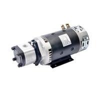 Groupe hydraulique 24 V CC 4 kW 3000 tr/min, pompe à engrenages, moteur, bras de manivelle(14cc per rev)