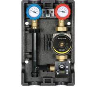 Groupe hydraulique mélangé DN25 régulé avec circulateur régulation AUTOMIX et servomoteur - THERMADOR GHM25CR