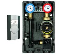 Groupe hydraulique mélangé MODULFIT DN32 entraxe 125 mm circulateur et régulation RA20 - THERMADOR GHM32CRA20
