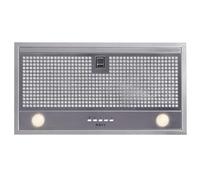 Novy D 828 - Hotte - groupe filtrant - Niche - largeur : 52.5 cm - profondeur : 27.5 cm - evacuation & recyclage - acier inoxydable Inox