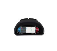 Groupe numérique d'instruments de voiture 10,25" compatible avec BMW X5 E53/E39 1999-2006 Tableau de bord LCD Support Carplay Android Auto Cockpit Compteur de vitesse(No Carplay)