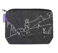 Groupe Presco Mallette en jean Le Petit Prince - Noir