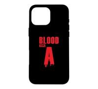 Groupe sanguin A Facteur Rhésus Groupe sanguin Cœur Coque pour iPhone 16 Pro Max