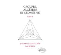 Groupes, algèbres et géométrie, tome 1