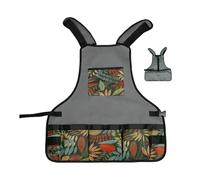 Groupes d'utilitaires extérieurs - Apron de collecte avec poches, Smock de jardin lourd | Organisateur d'ustensiles portables de cuisine dans la cuisine ou le travail de jardin, cuisine pour barbecue