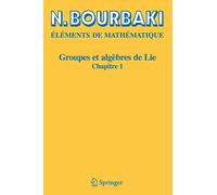 Groupes Et Algèbres De Lie - Chapitre 1