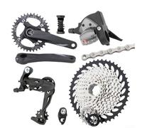 Groupset Vélo 10V Couronne Creuse 32T Léger