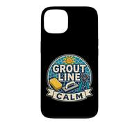 Grout Line Calm Mosaïque tesselles Atelier Coque pour iPhone 13