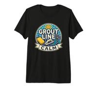 Grout Line Calm Mosaïque tesselles Atelier T-Shirt Haut de Gamme