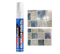 Grout Pen - 1 Piece White Tile Grout Paint Marker - 20g Waterproof Groutt Pen Tiles | Quick Dry Tile Groutt Filler Sealant Colorant For Floor Wall Sink Ceramic Tiles Restoration Tool