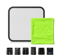 GROVBLE Protection anti-éclaboussures, avec chiffons en microfibre pour Cosori Turboblaze 6,0 l, Cosori Turbo Tower 10,8 l, Cosori Premium ll 6,2 l, et protection anti-éclaboussures pour accessoire