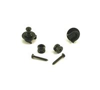 Grover 1 paire de verrous de sangle de guitare à dégagement rapide GP800B Noir