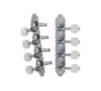 Grover 409VC Mandoline professionnelle vintage style « A » avec bouton nacré - Standard 4 + 4 - Chrome