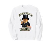 Grover Cleveland Oncle Jumbo Portrait présidentiel Sweatshirt