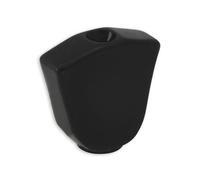 Grover GP102BCK Lot de 6 boutons Keystone de taille standard Noir chromé