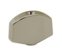 Grover GP19N Lot de 6 boutons de taille moyenne Nickel