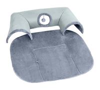 Groverio chat souple générique - tunnel de lit de chat, lit tunnel de, grotte en forme de U Lavable à, canapé de saison pliable joué en peluche.