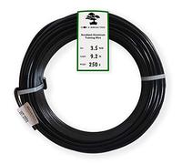 Grow A Bonsai Tree Fil Aluminium Anodisé de 3,5mm pour L'Entretien de Bonsai 250g Grand Rouleau (9 mètres) - Choisissez Votre Taille et Couleur (3,5mm, Noir)