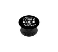 Grow Beard Sait des Choses, C'est ce Que Je Fais PopSockets PopGrip Adhésif