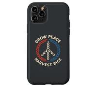 Grow Peace Harvest Rice Thaïlande Cambodge Border Conflit Coque pour iPhone 11 Pro