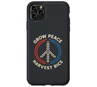 Grow Peace Harvest Rice Thaïlande Cambodge Border Conflit Coque pour iPhone 11 Pro Max