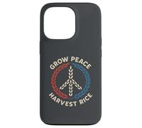 Grow Peace Harvest Rice Thaïlande Cambodge Border Conflit Coque pour iPhone 13 Pro