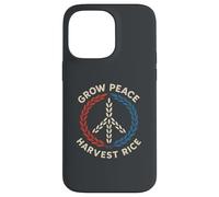 Grow Peace Harvest Rice Thaïlande Cambodge Border Conflit Coque pour iPhone 14 Pro Max