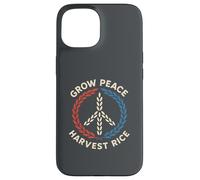 Grow Peace Harvest Rice Thaïlande Cambodge Border Conflit Coque pour iPhone 15