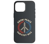 Grow Peace Harvest Rice Thaïlande Cambodge Border Conflit Coque pour iPhone 16 Pro Max