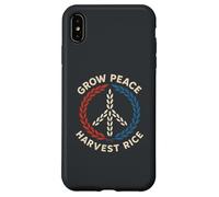 Grow Peace Harvest Rice Thaïlande Cambodge Border Conflit Coque pour iPhone XS Max