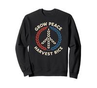 Grow Peace Harvest Rice Thaïlande Cambodge Border Conflit Sweatshirt