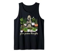 Grow Positive Thoughts Cultivez Les Pensées Positives Yoga Débardeur