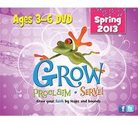 Grow, Proclaim, Serve! DVD de 3 à 6 ans Printemps 2013 : Grow Your Faith by Leaps and Bounds