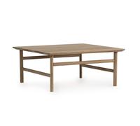 Normann Copenhagen Table basse Grow chêne laqué transparent. medium