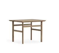Normann Copenhagen Table basse Grow chêne laqué transparent. small