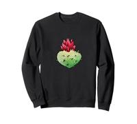 Grow Wild Desert Southwestern, Art en Forme de cœur Sweatshirt