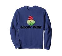 Grow Wild Desert Southwestern, Art en Forme de cœur Sweatshirt