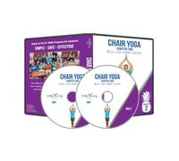 Grow Young Fitness Chapitre 2 Chaise de yoga pour personnes âgées - Détendez-vous et relâchez la tension de la maison - DVD d'entraînement simple et sûr efficace pour les personnes âgées